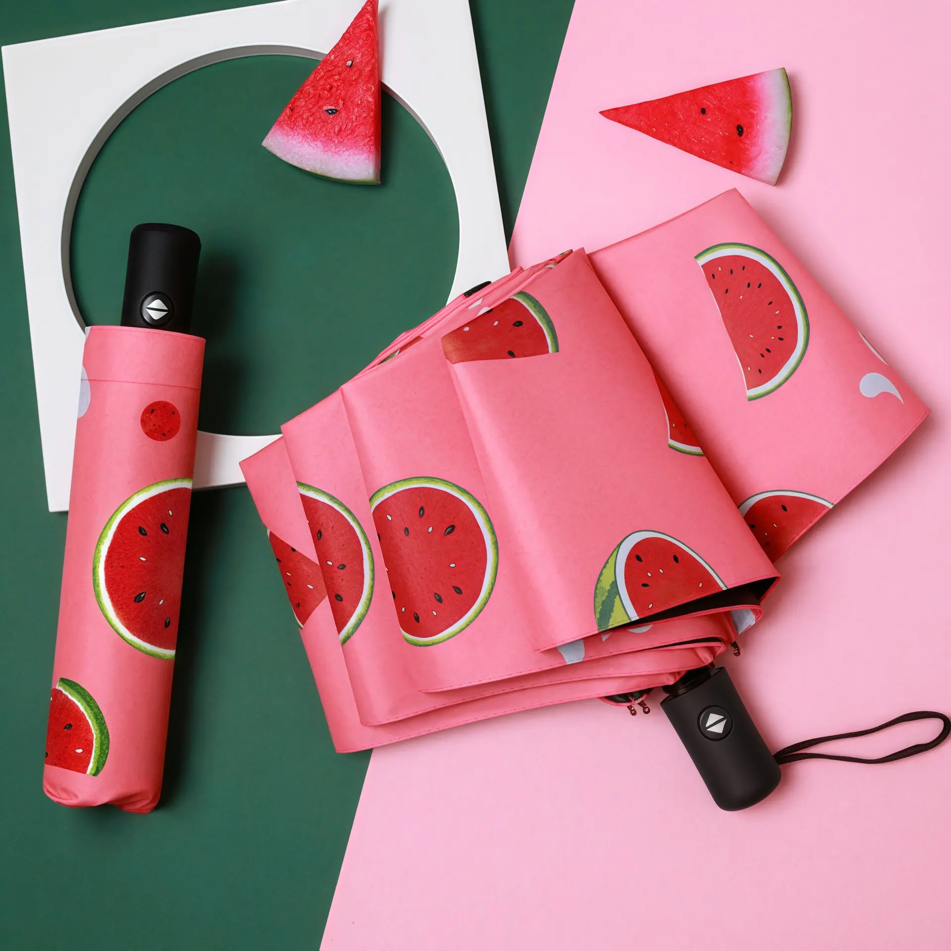 Picture of Fruit Print Bmw Umbrella 2:1 | Waterproof & Stylish for All-Weather Protection | Best Umbrella for Girls