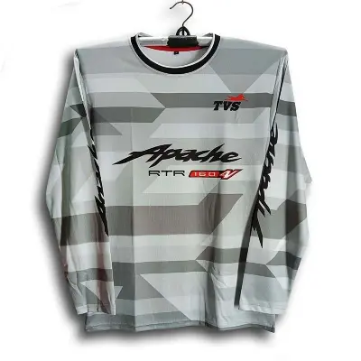 Picture of TVS Apache Full Sleeve Bike Jersey For Man - TVS T Shirt For Man - TVS Bike Jersey 2026/27