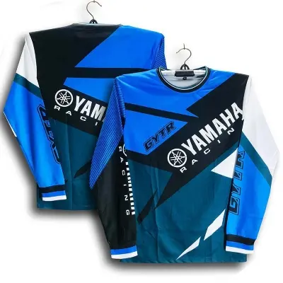 Picture of Yamaha Full Sleeve Premium Bike Jersey For Man - Long Sleeve - Yamaya Bike Jersey 2026/27