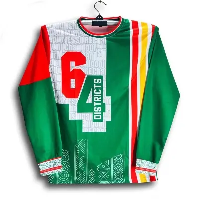 Picture of B-D Full Sleeve Jersey for Man - Bangladesh 64 Districts Jersey - Bangladesh Fan Jersey 2026/27