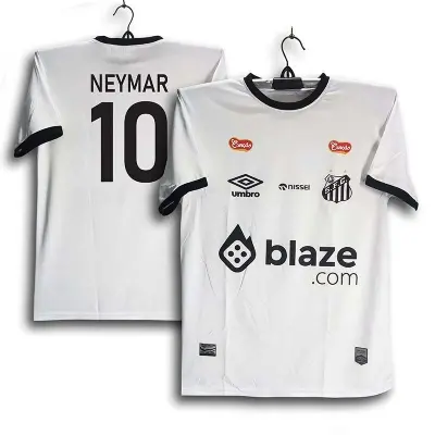Picture of Santus Short Sleeve Football Jersey For Man - Neymar Jr 10 Half Sleeve club Jersey - Santos 10 Jersey 2026-27