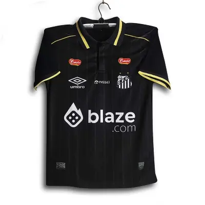 Picture of Santus Short Sleeve Polo Football Jersey For Man - Half Sleeve collar Polo club Jersey - Santos Jersey 2026/27