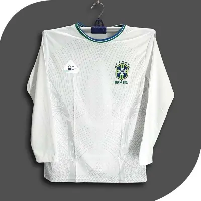 Picture of Brazil Full Sleeve World Cup Football Jersey For Man - Long Sleeve Jersey - Brazil Jersey 2026