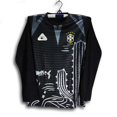 Picture of Brazil Full Sleeve Football Jersey For Man - Brazil Long Sleeve For Man - brazil jersey 2026