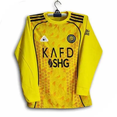 Picture of Al-Nassr Full Sleeve Thai Premium Football Jersey For Men - Long Sleeve club t shirt - Al Nassr Jersey 2026
