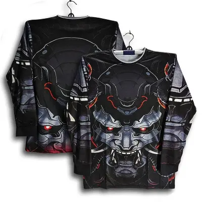 Picture of Chinese Full Sleeve Jersey Bike for Man -Long Sleeve Motorcycle T Shirt For Men - Bike Jersey 2025-26
