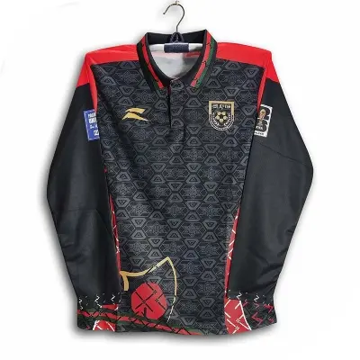 Picture of b-d full sleeve collar Premium Football Jersey For Man - Long Sleeve Collar Polo - Bangladesh Fan Jersey 2026-27