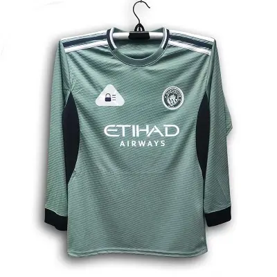 Picture of Manchester City Full Sleeve Thai Premium Football Jersey For Man - Long Sleeve club jersey - Manchester City Jersey 2026