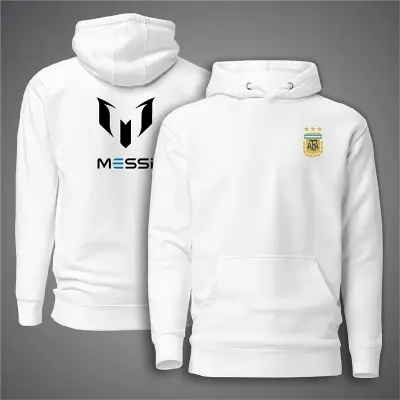 Picture of Argentina Hudi For Man -Messi Name  Premium Hoodies For Man - Argentina Hoodie