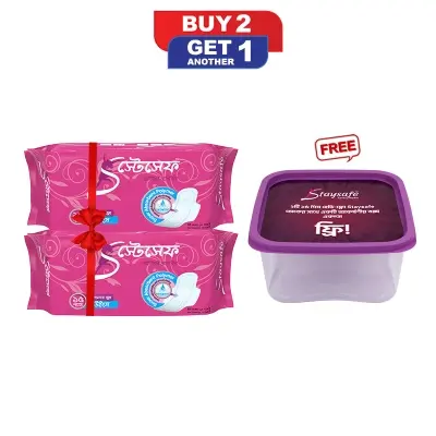 Picture of Staysafe Regular Flow Wings 15 Pads (combo)