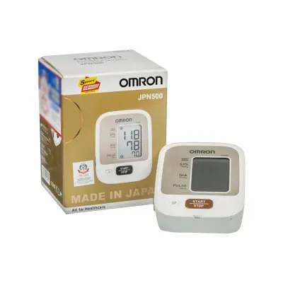 Picture of Omron JPN500 Digital Automatic Blood Pressure Monitor/Machine, Made in Japan