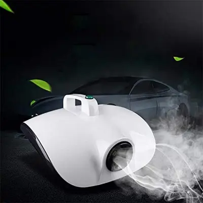 Picture of Fog Sanitizer Machine for Home, Office, Car, Purify Shops, Hotel; Fogger Machine for Disinfection; (White, 100ml)