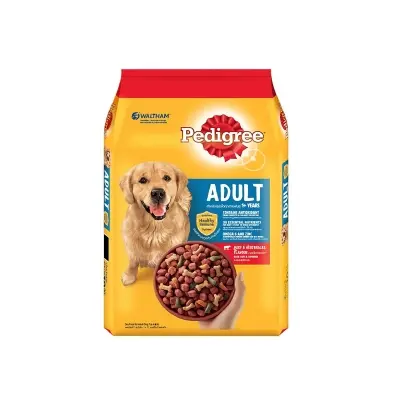Picture of Pedigree Adult Dry Dog Food 20kg Pack, Made in Thailand