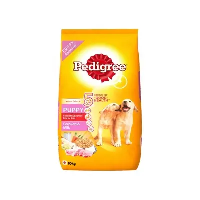 Picture of Pedigree Puppy Dry Dog Food, Chicken & Vegetables, 10kg Pack