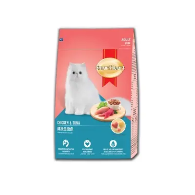 Picture of Smart Heart Adult Cat Food Chicken & Tuna 1.2kg Pack