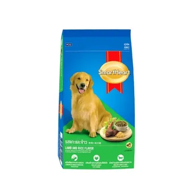 Picture of Smart Heart Adult Dog Food Lamb & Rice Flavor 3Kg Pack