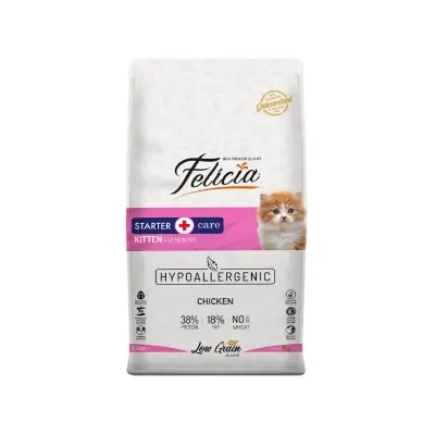 Picture of Felicia Starter Care Kitten Dry Cat Food Chicken 2kg Pack (1-12Months)