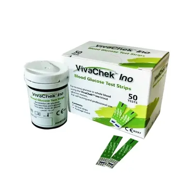 Picture of VivaChek Ino Blood Glucose 50 Test Strips