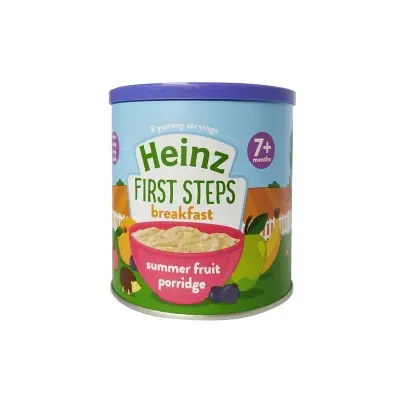 Picture of Heinz First Steps Breakfast Summer Fruit Porridge 240gm For 7 Months+ Baby, Uk