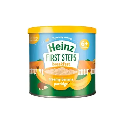 Picture of Heinz First Steps Breakfast Creamy Banana Porridge 6+ Months 240gm, UK