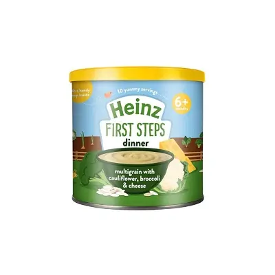 Picture of Heinz Multigrain With Cauliflower Broccoli & Cheese Dinner From 6+ Months 240gm, UK