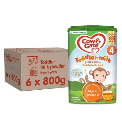 Picture of Cow & Gate 4 Toddler Baby Milk Powder Formula 2-3 Years 800g Made in UK