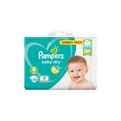 Picture of Pampers Baby Dry Size 4 belt 9-14 kg 86 pcs (UK)