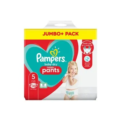 Picture of Pampers Baby Size 5 Pant 12-17kg 60 pcs (UK)