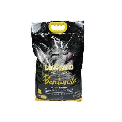 Picture of BENTONITE Love Sand Cat Litter Lemon 10L
