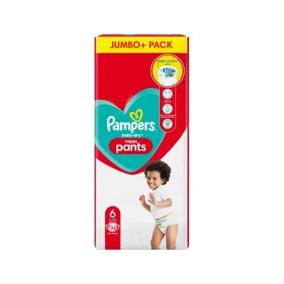 Picture of Pampers Baby Size 6 pant 14-19kg 52 pcs (UK)