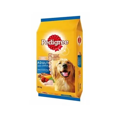 Picture of Pedigree Adult Dry Dog Food 20kg Chicken Flavour, Made in Thailand