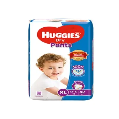 Picture of Huggies Dry XL Pant Diaper 12-17Kg - 42 Pcs, Malaysia