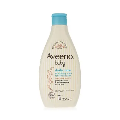 Picture of Aveeno Daily Care Baby Hair & Body Wash for Baby Skin 300ml, UK