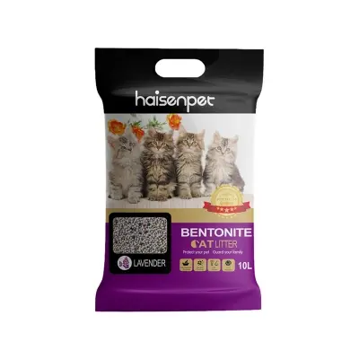 Picture of Haisenpet Cat Litter Lavender Flavour 10L, Made in China