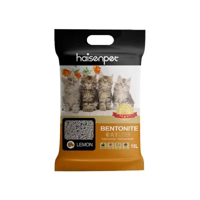 Picture of Haisenpet Bentonite Cat Litter Lemon 10L Pack