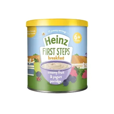 Picture of Heinz First Steps Breakfast, Creamy Fruit & Yogurt Porridge 240g, UK