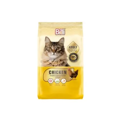 Picture of BILLI Adult Cat Food Real Chicken 3kg Pack