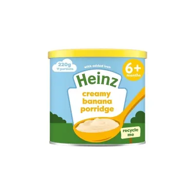 Picture of Heinz First Steps Breakfast Creamy Banana Porridge Baby Food 6+ Months, UK