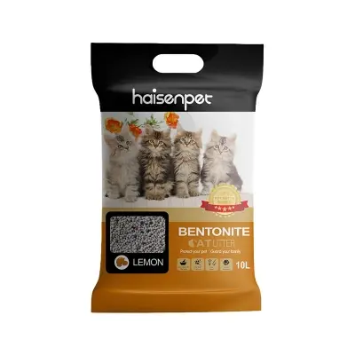 Picture of Haisenpet 10L Bentonite Cat Litter Lemon Flavor