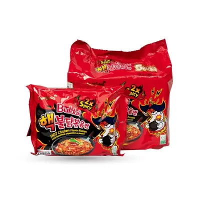 Picture of Samyang Noodles Hot Chicken Ramen 2X Red (140Gx 5P)