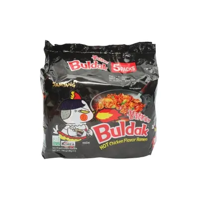 Picture of Samyang Noodles Ramen Hot Spicy Chicken Black (140Gx 5P)