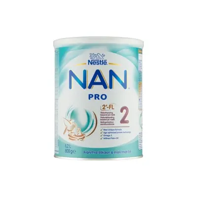 Picture of NAN 2 PRO Formula Baby Milk (From 6 to 12 Months) 800gm, Made in Switzerland