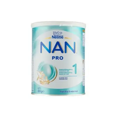 Picture of NAN 1 PRO Follow on Formula Baby Milk (From 0 to 6 Months) 800gm, Made in Switzerland