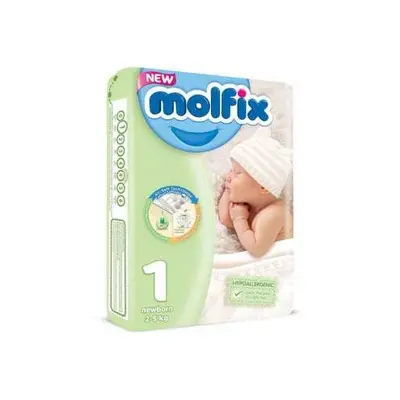 Picture of Molfix Newborn Baby Diaper 44 Pcs Pack