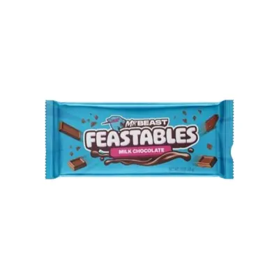 Picture of Feastables Mr Beast Milk Chocolate Bar 60g, Made in USA