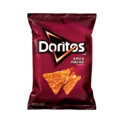 Picture of Doritos Spicy Nacho Cheese Corn Chips 198g, Made in USA