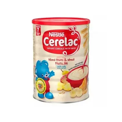 Picture of Nestle Cerelac Mixed Fruits & Wheat 7 Months+ 1KG, Made in UK