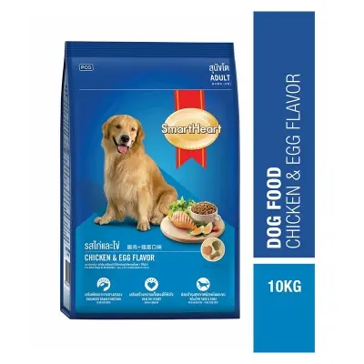 Picture of Smart Heart Adult Dry Dog Food Chicken & Egg Flavour 10Kg