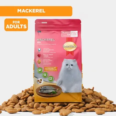 Picture of SmartHeart Adult Cat Food Mackerel 1.2kg Pack