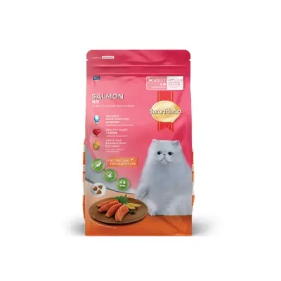 Picture of SmartHeart Adult Cat Food Salmon 480g Pack